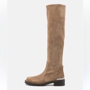 New Stuart Weitzman Mercer Suede Knee High Boots